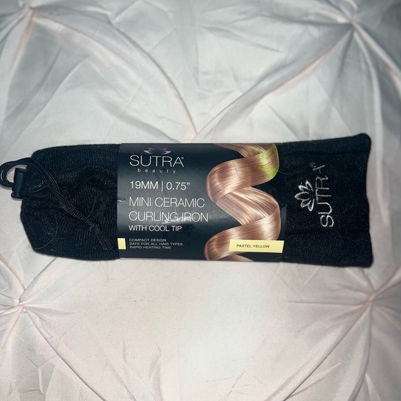 Mini Tourmaline Ceramic Curling Iron (3/4". 19mm) - Picture 3 of 12